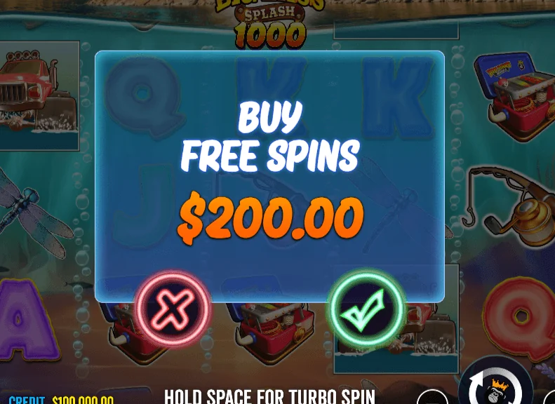 Στιγμιότυπο Big Bass Splash 1000