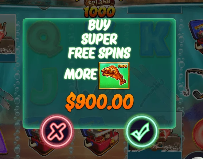 Στιγμιότυπο Big Bass Splash 1000