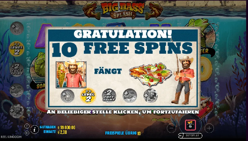 Στιγμιότυπο Big Bass Splash