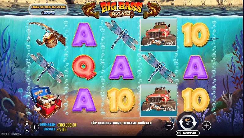Στιγμιότυπο Big Bass Splash