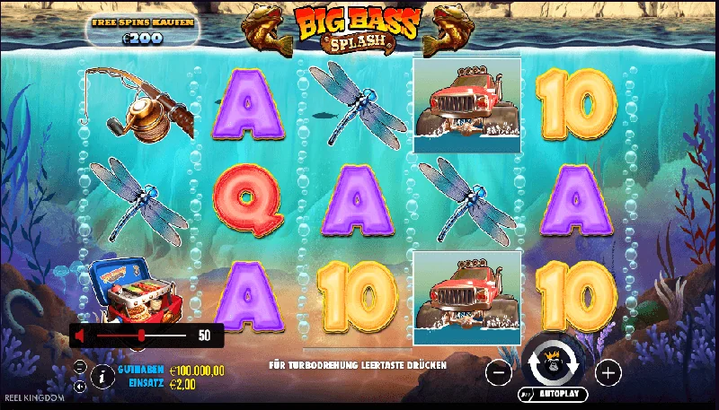 Στιγμιότυπο Big Bass Splash