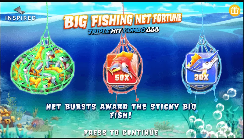 Στιγμιότυπο Big Fishing Net Fortune