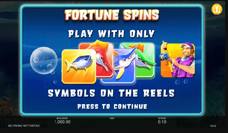 Στιγμιότυπο Big Fishing Net Fortune
