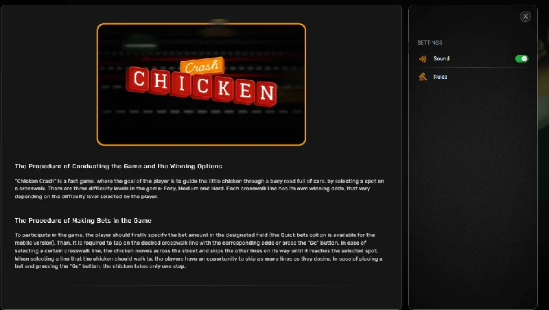 Στιγμιότυπο Chicken Crash