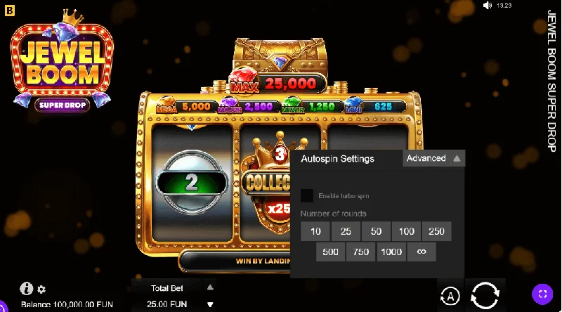 Στιγμιότυπο Jewel Boom Super Drop