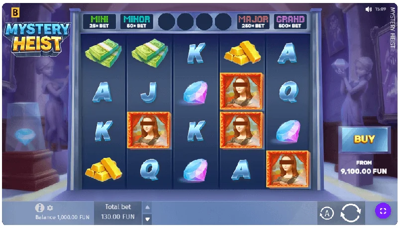Στιγμιότυπο Οθόνης Mystery Heist