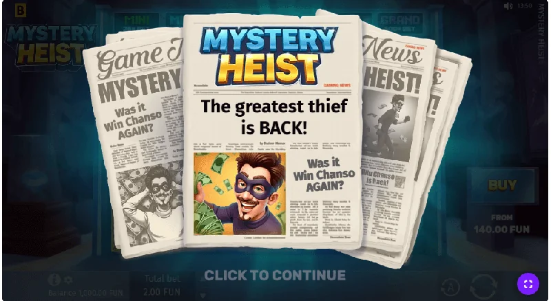Στιγμιότυπο Mystery Heist