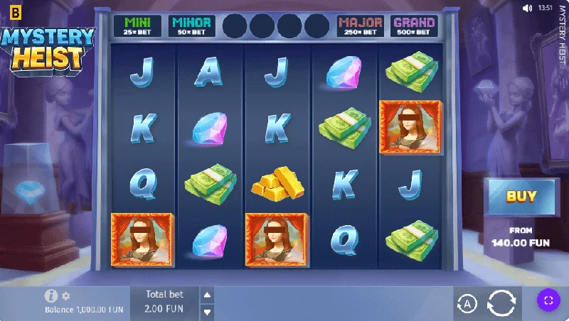 Στιγμιότυπο Οθόνης Mystery Heist