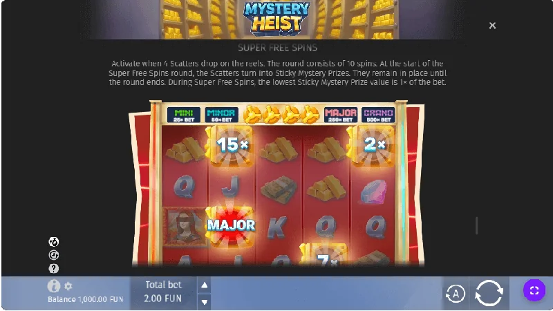 Στιγμιότυπο Οθόνης Mystery Heist