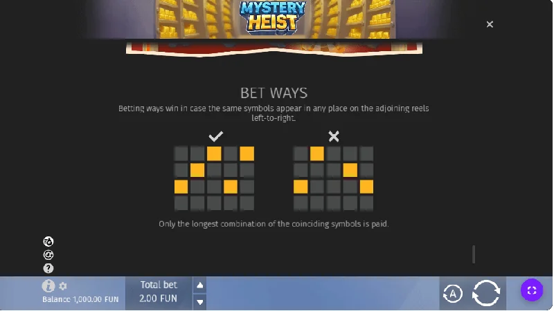 Στιγμιότυπο οθόνης Mystery Heist