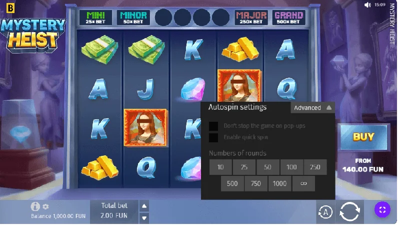 Στιγμιότυπο οθόνης Mystery Heist
