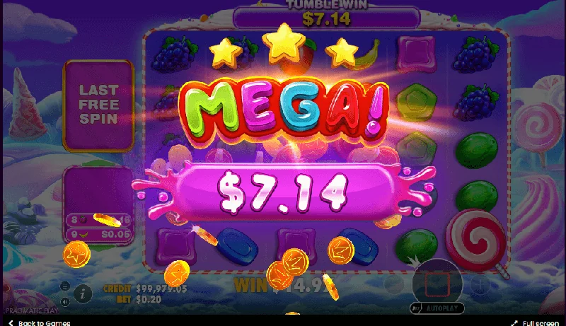 Στιγμιότυπο οθόνης Sweet Bonanza 1000