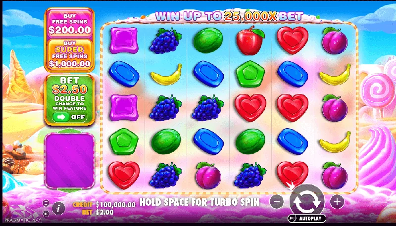 Στιγμιότυπο οθόνης Sweet Bonanza 1000