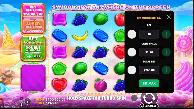 Στιγμιότυπο Sweet Bonanza 1000