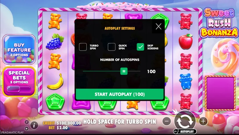Στιγμιότυπο Sweet Rush Bonanza