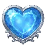 Σύμβολο Μπλε Καρδιάς Divine Queen Heart of Ice
