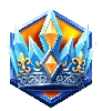 Σύμβολο Παγωμένης Κορώνας Divine Queen Heart of Ice