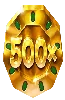 Σύμβολο Νομίσματος 500x στο pirots 4