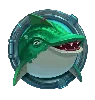 Σύμβολο Πράσινου Καρχαρία Razor Shark