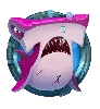 Σύμβολο Ροζ Καρχαρίας Razor Shark