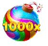 Σύμβολο Ουράνιου Τόξου Sweet Bonanza 1000