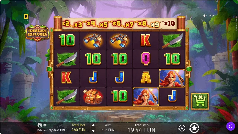 Στιγμιότυπο Treasure Explorer