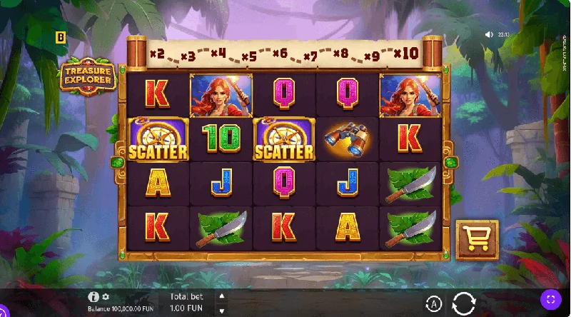 Στιγμιότυπο Treasure Explorer
